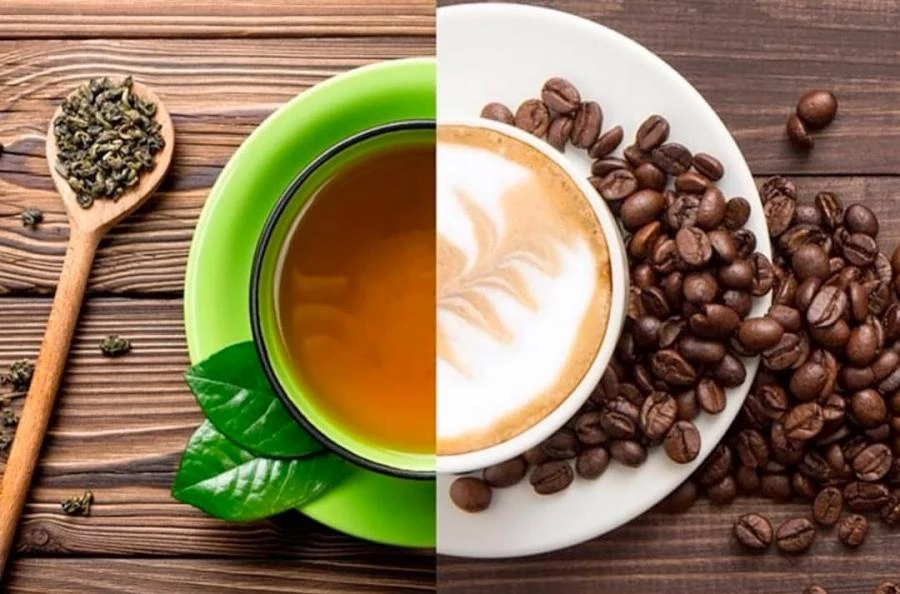 Tè verde o caffè nero senza zucchero